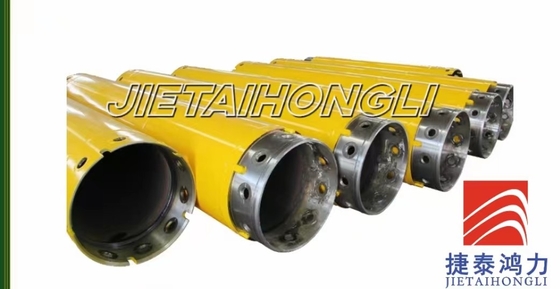 Bored Pile Foundation Casing Pipe Double Wall / Single Wall Drilling โรตารี่ 260mm