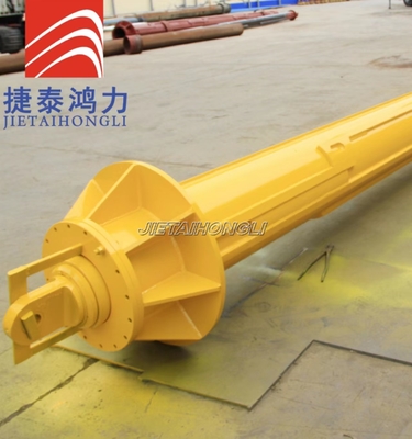 สีเหลือง 80m Interlocking Kelly Bar สำหรับ Bauer Sloimec Imt Mait Piling