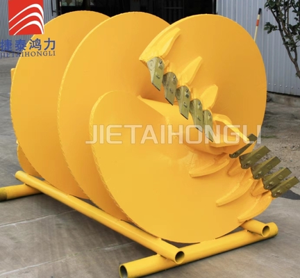 สว่านเจาะหินดินตรง 600mm 800mm 1000mm Bauer Soilmec Imt 200 * 200
