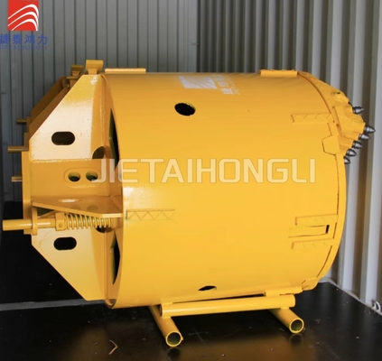 Gravel OD 1300mm Rock Drilling Bucket พร้อมฟันเจาะ