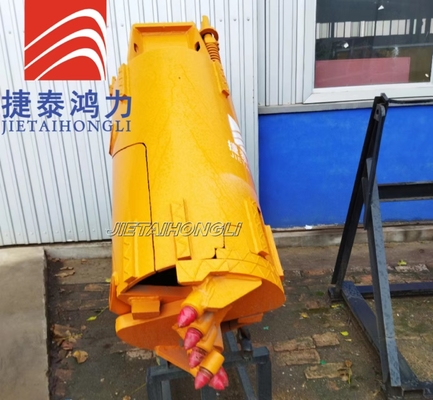 ถังเจาะหิน 3000 มม. พร้อมฟันสำหรับ Bauer Imt Mait Soilmec Rotary Rig