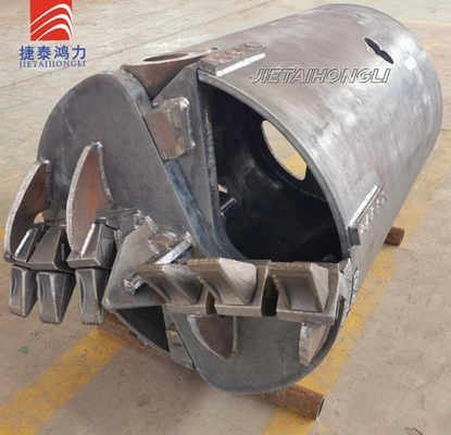OD1200mm Q345B ถังเจาะดินพร้อมฟันแบน
