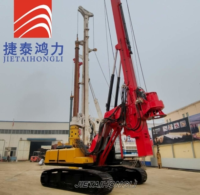 เส้นผ่านศูนย์กลางภายนอก 355 มม. ใช้แท่นขุดเจาะแบบหมุนความยาวสูงสุด 11m Cummins Engine