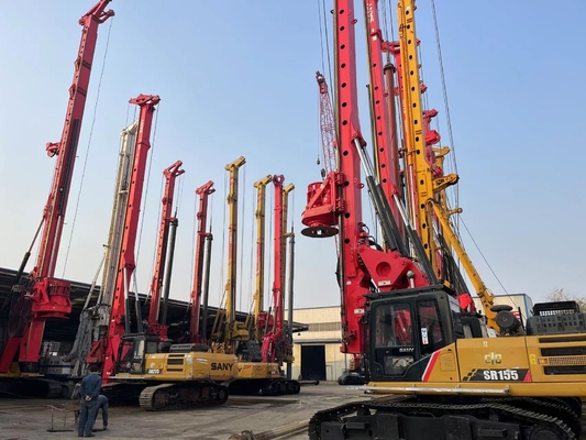 2024 คุณภาพสูง sanny sr155 ใช้เครื่องเจาะสําหรับพื้นฐานพับหมุน