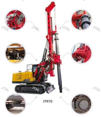2024 NEW PORTABLE มินิ เครื่องเจาะหมุน JTR50 สําหรับพื้นฐานหมุน