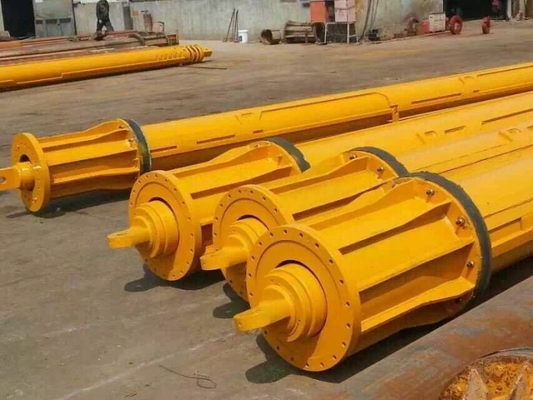 Bauer Rotary Interlocking Kelly Bar 60M ชิ้นส่วนแท่นขุดเจาะ 3 ~ 4 Sections