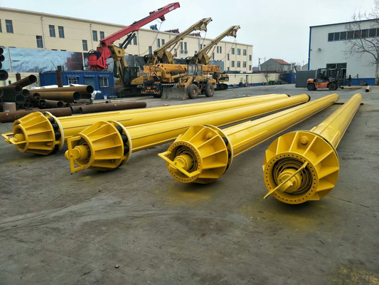 ประเภทล็อคเครื่องกล Bauer Kelly Bar 4X 13.5m Forging สำหรับเจาะรู OD600-OD3000mm