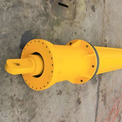 ความลึกของการเจาะ 51.5m แรงเสียดทาน Kelly Bar Tube 406-4 * 14mm สำหรับเครื่องตอกเสาเข็มโรตารี่