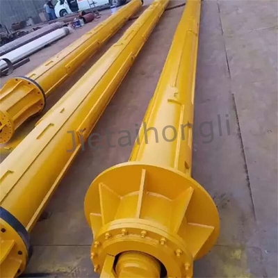 OEM / ODM 61.5M ความลึกในการเจาะ Interlocking Kelly Bar เจาะ 200kNm Max Torque
