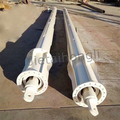 4 ส่วนประเภท Interlocking Kelly Bar 80M สำหรับการขุดเจาะเสาเข็ม