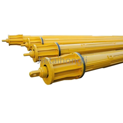 355-4 * 12 Interlocking Telescopic Kelly Bar 40m ความลึกของการเจาะสำหรับแท่นขุดเจาะโรตารี่สำหรับงานก่อสร้าง