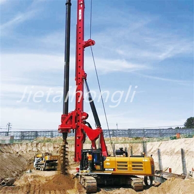 แท่นขุดเจาะแบบหมุน Telescopic Friction Kelly Bar 4/5/6 องค์ประกอบสำหรับการเจาะเสาเข็มเจาะ 580-6 * 20