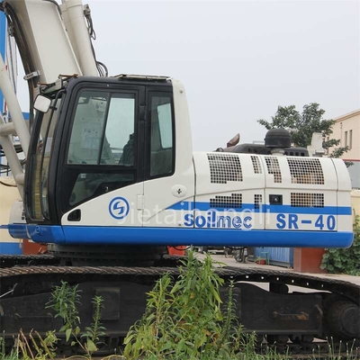 90% ใหม่เอี่ยมแท่นขุดเจาะแบบหมุนที่ใช้แล้ว 60M Soilmec SR40