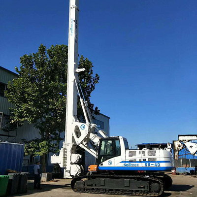 แท่นขุดเจาะ Soilmec มือสอง SR40 SR60 SR70 SR80 SR65 สำหรับงานก่อสร้างเสาเข็ม