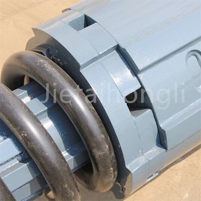 Sany XCMG Bauer Kelly Bar สีลูกค้า Blue Hot Treatment And Forging