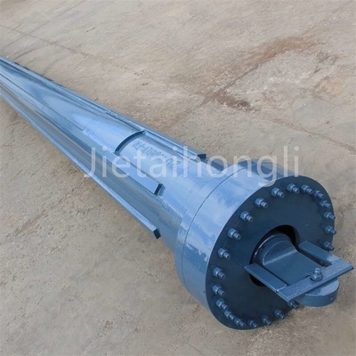 เครื่องเจาะโรตารี่ Kelly Bar Drilling Rig Casagrande B125 B170 ชิ้นส่วนตอกเสาเข็ม JTHL Interlock Kellybar