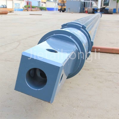 เครื่องเจาะโรตารี่ Kelly Bar Drilling Rig Casagrande B125 B170 ชิ้นส่วนตอกเสาเข็ม JTHL Interlock Kellybar