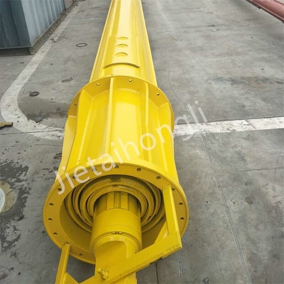เจาะเสาเข็ม Kelly Bar ก่อสร้างแท่นขุดเจาะโรตารี่ Kelly Bar Piling Rig Parts