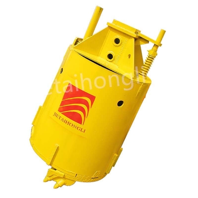 Q355C ถังดิน Od800mm/1000mm/1200mm/1500mm Clay Flat Teeth Bucket