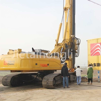 เจาะลึกสูงสุด 75m เจาะเสาเข็มเจาะไฮดรอลิก Rig