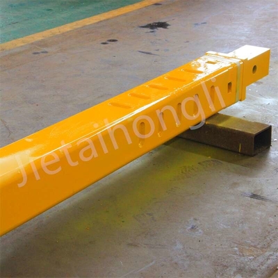 เครื่องเจาะสี่เหลี่ยมจัตุรัสเครื่องกล Kelly Bar เสาสี่ด้านพิเศษสีเทา / เหลือง / แดง
