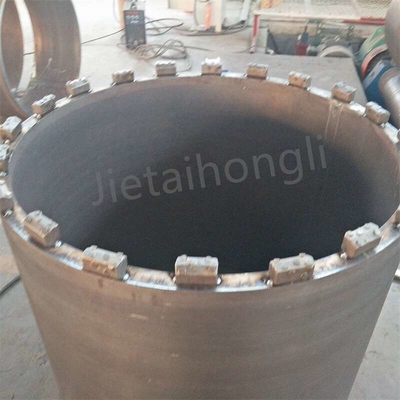 เจาะ Rig ปลอกท่อ Forged Double Wall Casing Jionts for Fondation Construction