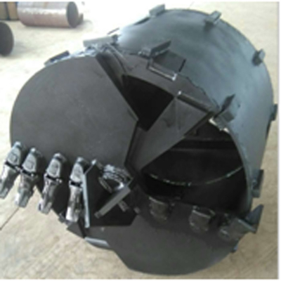 ถังเจาะหินโรตารี่พร้อมฟันกระสุน, Q355d Bored Piling Rock Bucket
