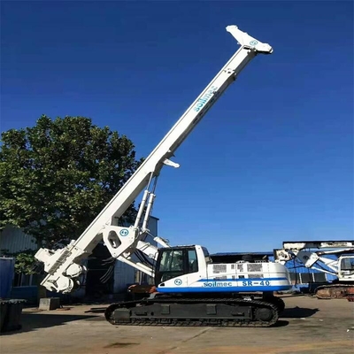 Soilmec R518 SR40 SR60 SR80 SR70 เครื่องตอกเสาเข็มแบบหมุนที่ใช้แล้วในอิตาลี