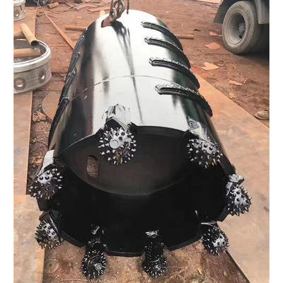 ISO Rock Drilling Bucket Core Barrel พร้อม Roller Bit, Core Barrel Bucket