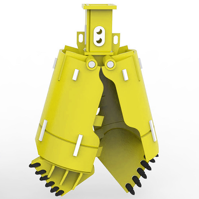 ISO Open Type Rock Drilling Bucket สำหรับพื้นแข็ง