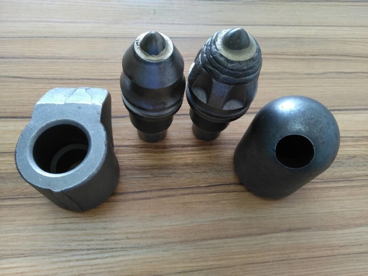 B47k22h Carbide Bullet Teeth สำหรับ Bucket Rock Drill Bit ความแข็ง 45-55hrc