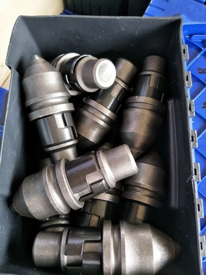 B47k22h Carbide Bullet Teeth สำหรับ Bucket Rock Drill Bit ความแข็ง 45-55hrc