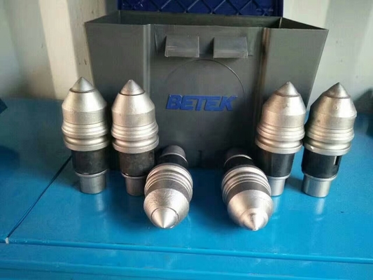 B47k22h Carbide Bullet Teeth สำหรับ Bucket Rock Drill Bit ความแข็ง 45-55hrc