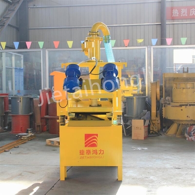 ระบบทำความสะอาดโคลน Desander Q345B สำหรับทำความสะอาดเจาะโคลนในมูลนิธิอุตสาหกรรมตอกเสาเข็ม