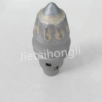 แท่นขุดเจาะแบบหมุน 55hrc Tungsten Carbide Bullet Teeth Auger Buckets