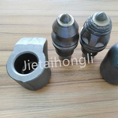 42CrMo + ทังสเตนคาร์ไบด์เจาะรากฐานฟันเจาะ Bits