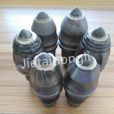 C31HD 25mm Round Shank Tungsten Carbide Bullet Teeth สำหรับเจาะเสาเข็มเจาะ Rig