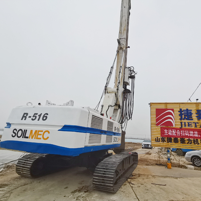 Soilmec Sr80c เครื่องตอกเสาเข็มขนาดเส้นผ่าศูนย์กลางเจาะสูงสุด 58000mm