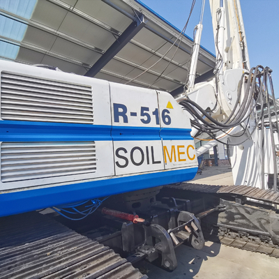 ใช้ Soilmec Sr516 Imt Af150 Crrc280 เครื่องเจาะโรตารี่มือสองสำหรับรูตอกเสาเข็ม