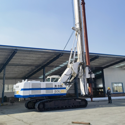 ใช้ Soilmec Sr516 Imt Af150 Crrc280 เครื่องเจาะโรตารี่มือสองสำหรับรูตอกเสาเข็ม