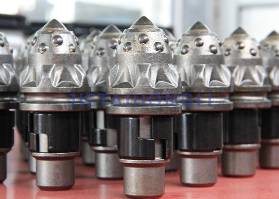 Betek Type Drilling Rock Bullet Teeth 30-55-22 สำหรับเครื่องเจาะเสาเข็มเจาะ